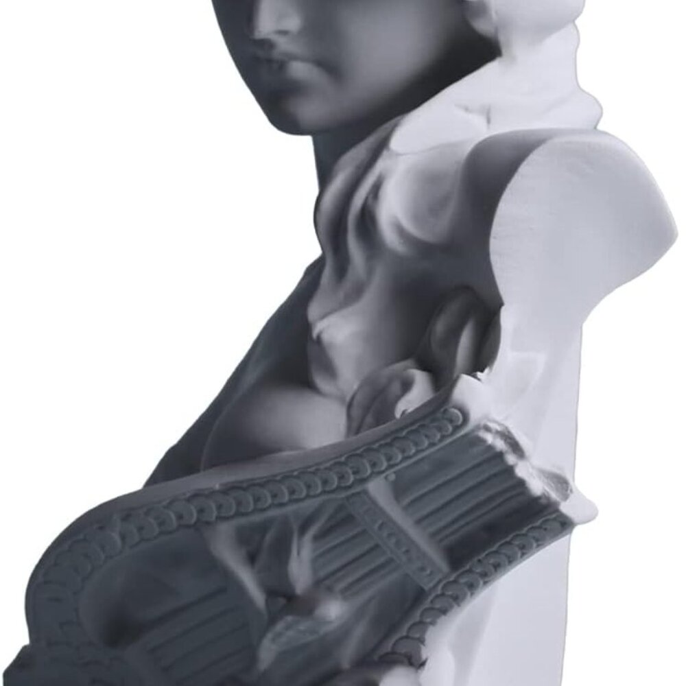 6" H Greek Mythology Bust Statue Decor,Artemis Statues Roman Goddess Figurines,U - Picture 4 of 8